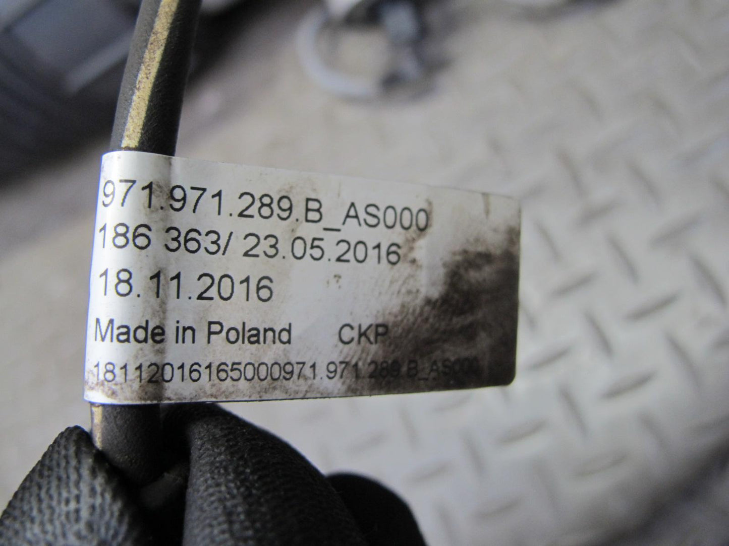 2017 Porsche Panamera 971 AWD Front Left Air Strut Shock Absorber 971616037D