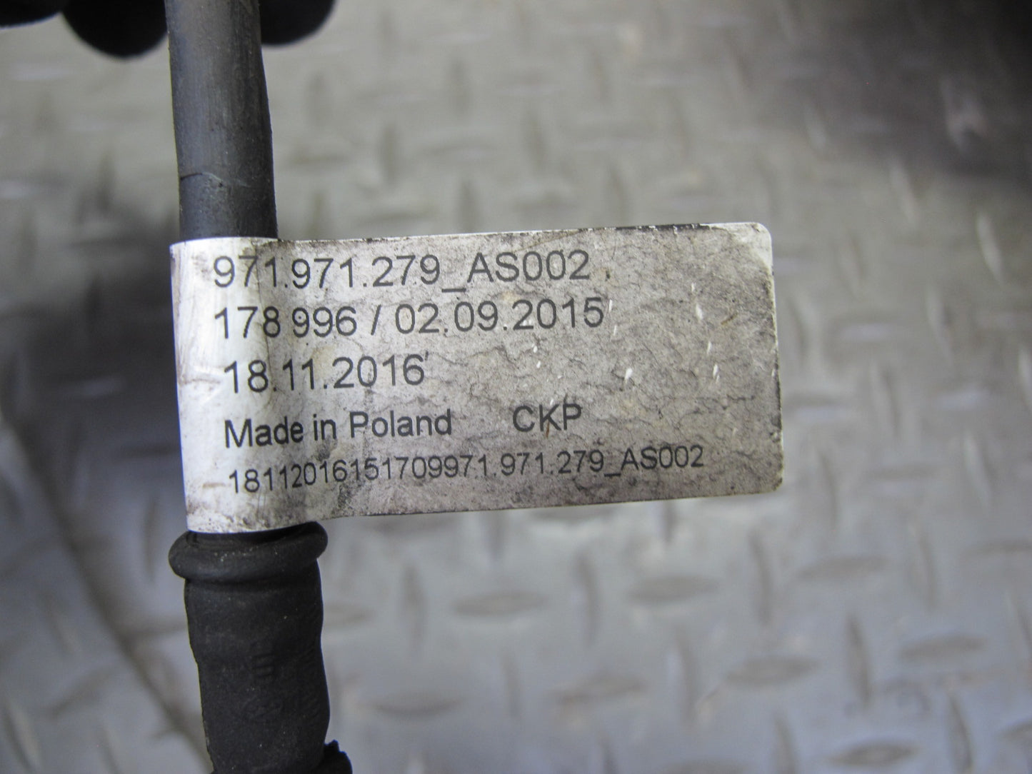 17-23 Porsche Panamera 971 AWD Front Left Spindle Knuckle Wheel Hub Bearing