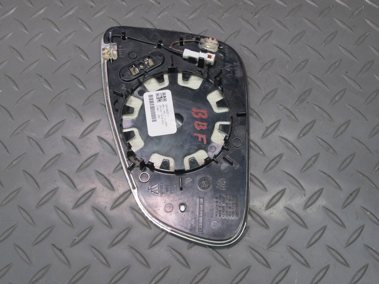 2015-2020 BMW F82 M4 Right Door Exterior Side View Mirror Glass Heated