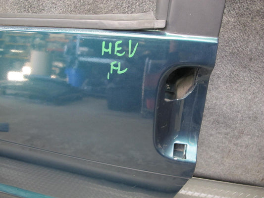 99-03 VW Eurovan T4 Front Left Door Shell Panel Green Pearl OEM