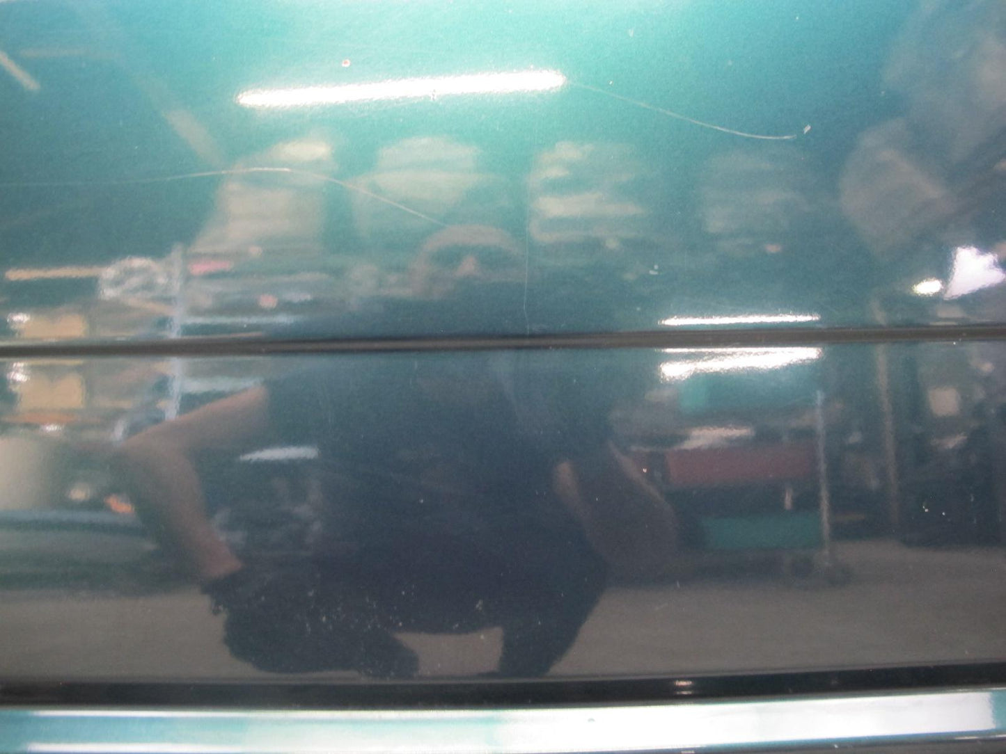 99-03 VW Eurovan T4 Front Left Door Shell Panel Green Pearl OEM