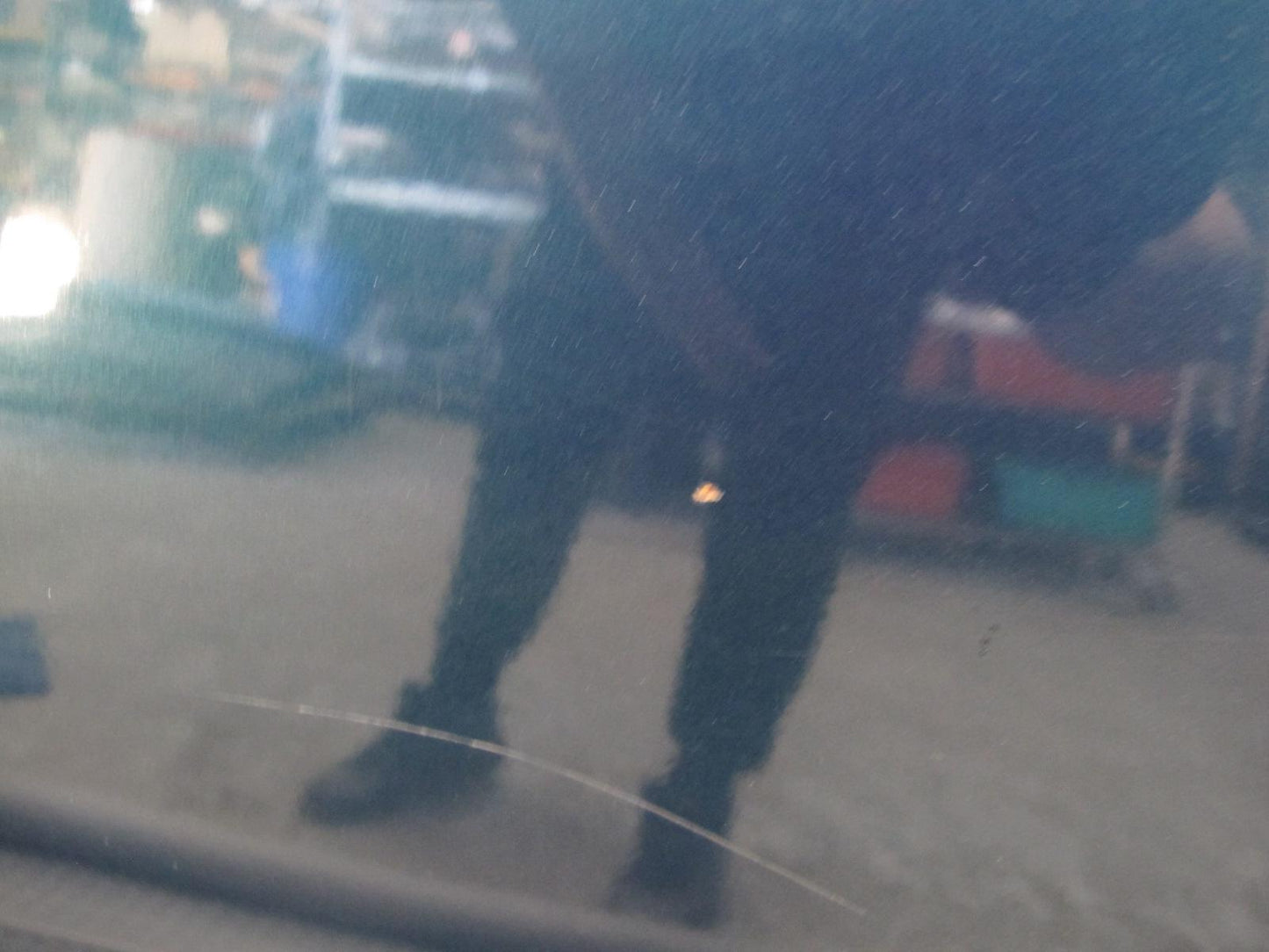 99-03 VW Eurovan T4 Front Left Door Shell Panel Green Pearl OEM