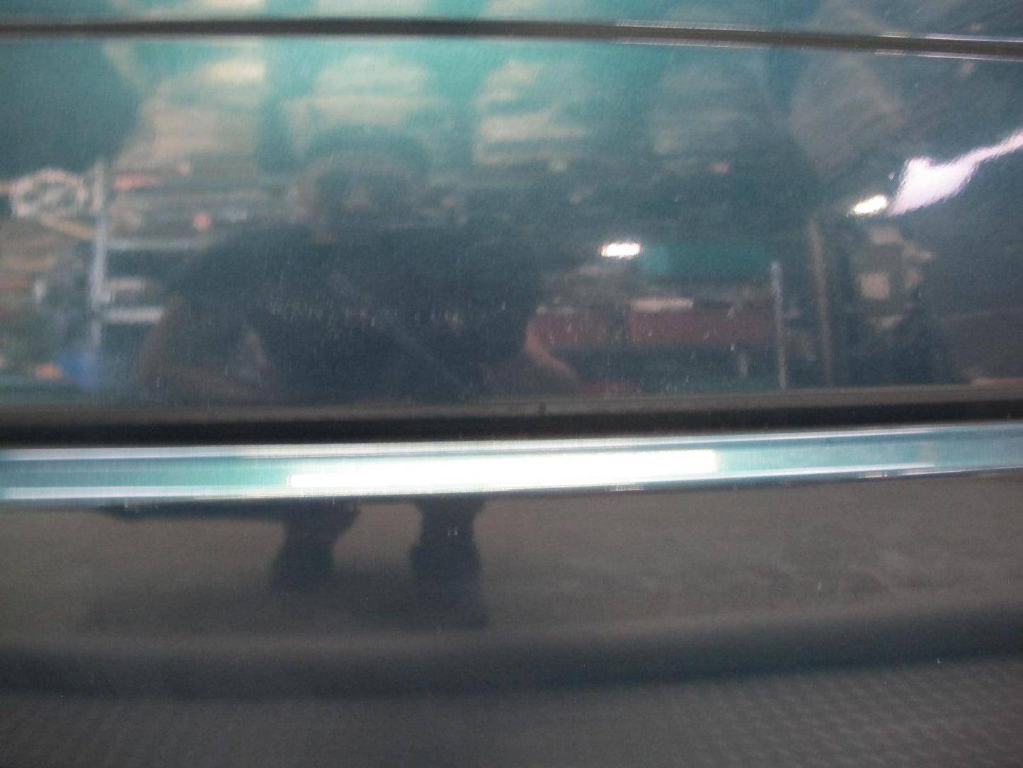 99-03 VW Eurovan T4 Front Left Door Shell Panel Green Pearl OEM