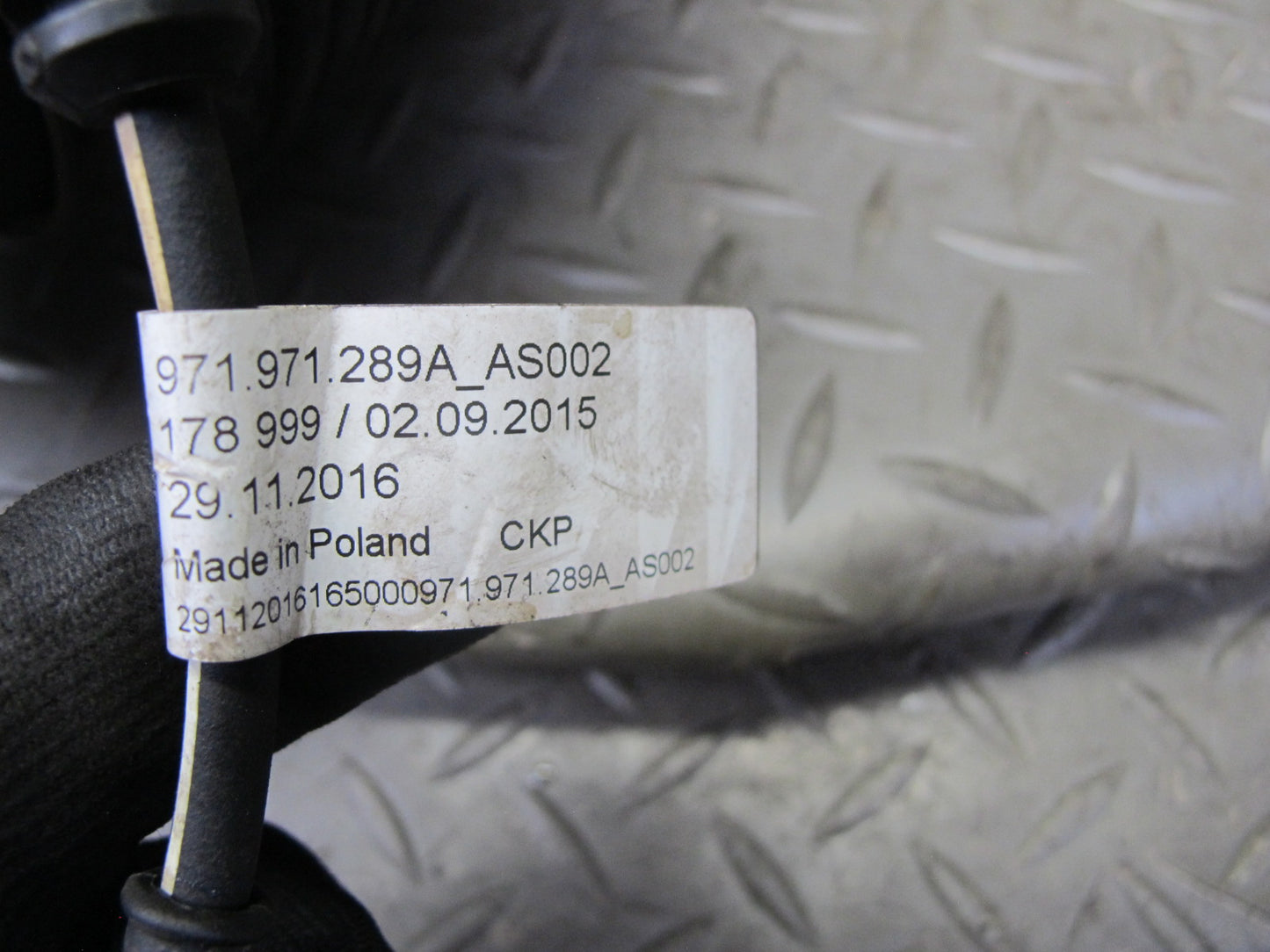 17-21 Porsche Panamera 971 Rear Right Air Shock Strut BAG Spring 971616026C