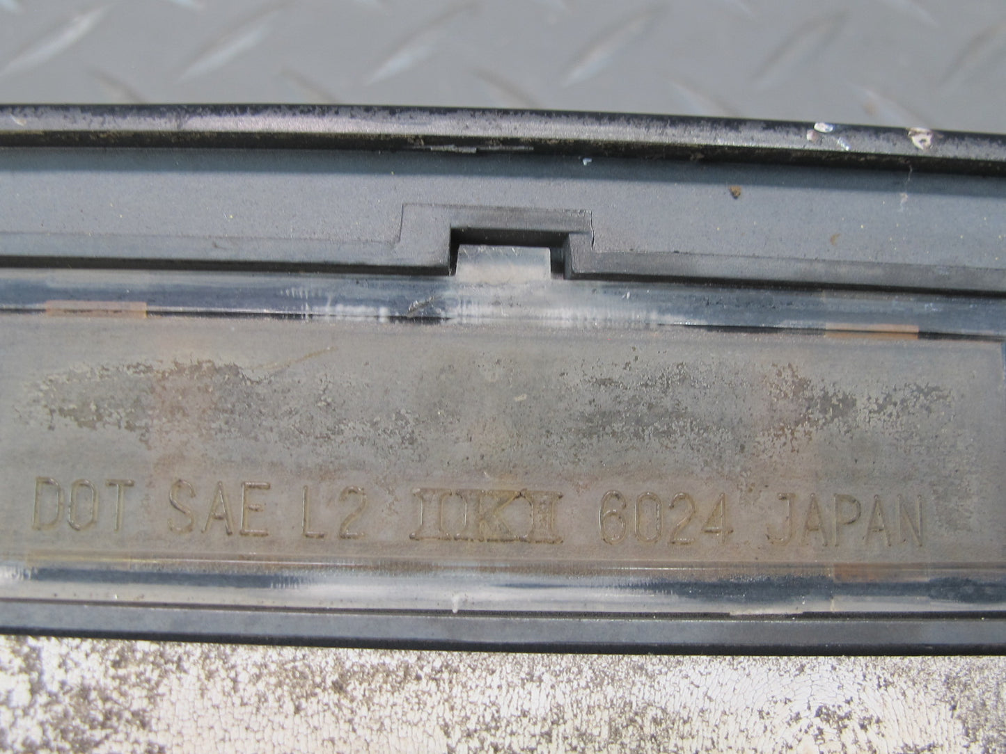 75-78 Datsun S30 280Z Rear Trunk Lid License Light Assembly OEM