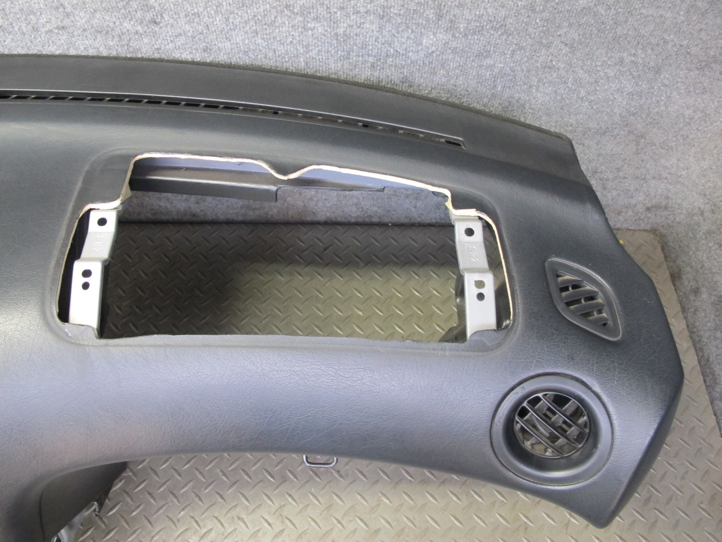 94-97 Honda DEL SOL EH6 Dashboard Dash Instrument Trim Panel Cover Black OEM