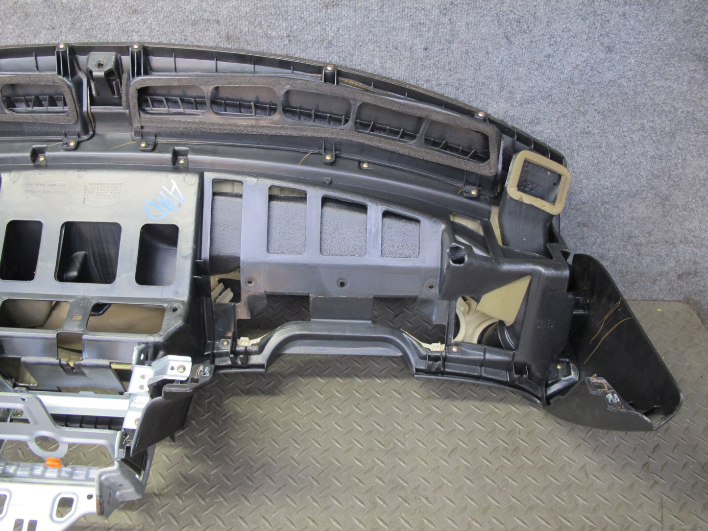 94-97 Honda DEL SOL EH6 Dashboard Dash Instrument Trim Panel Cover Black OEM