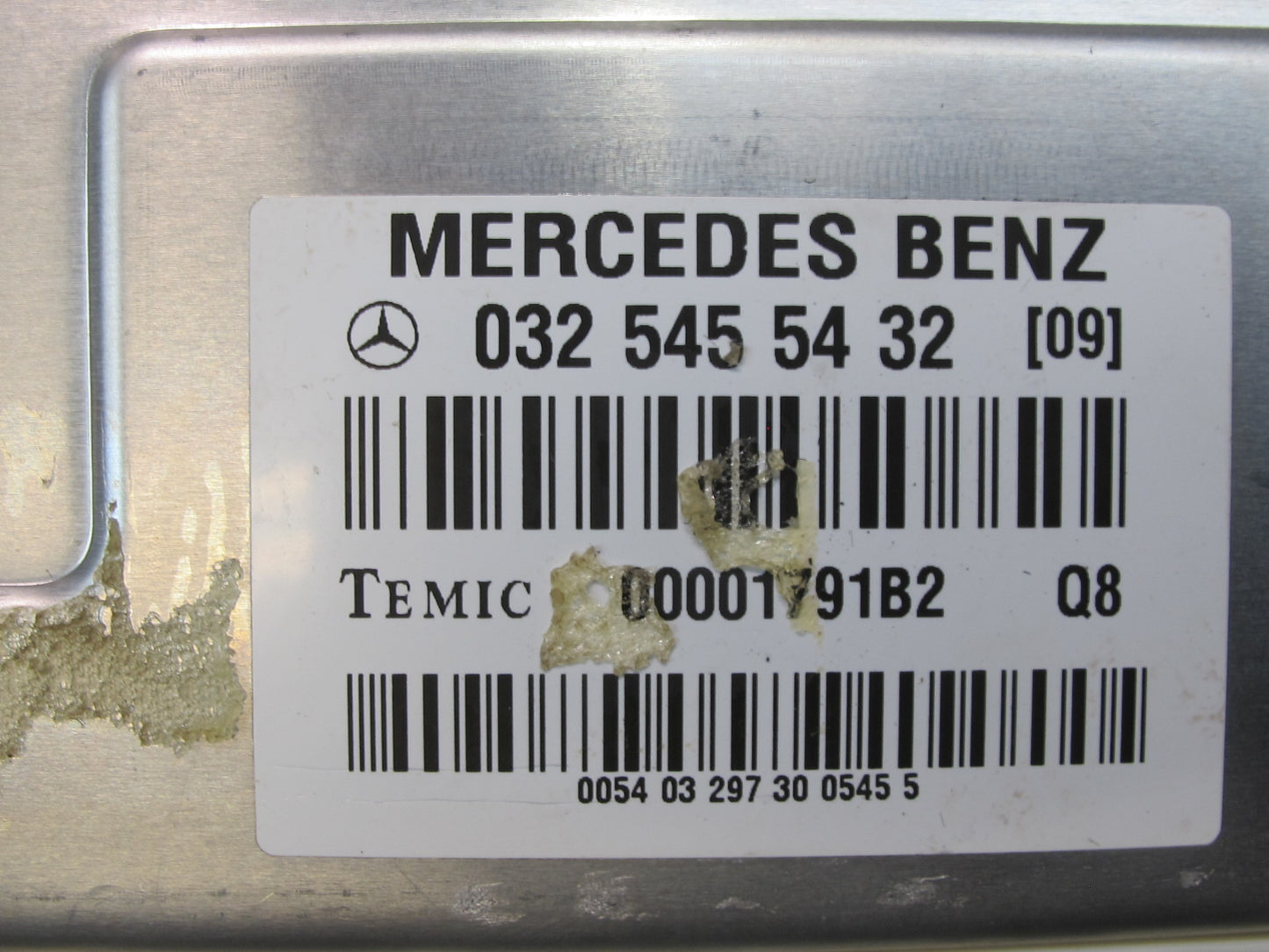 03-06 Mercedes R230 ABC Air Suspension Control Module 0325455432 OEM
