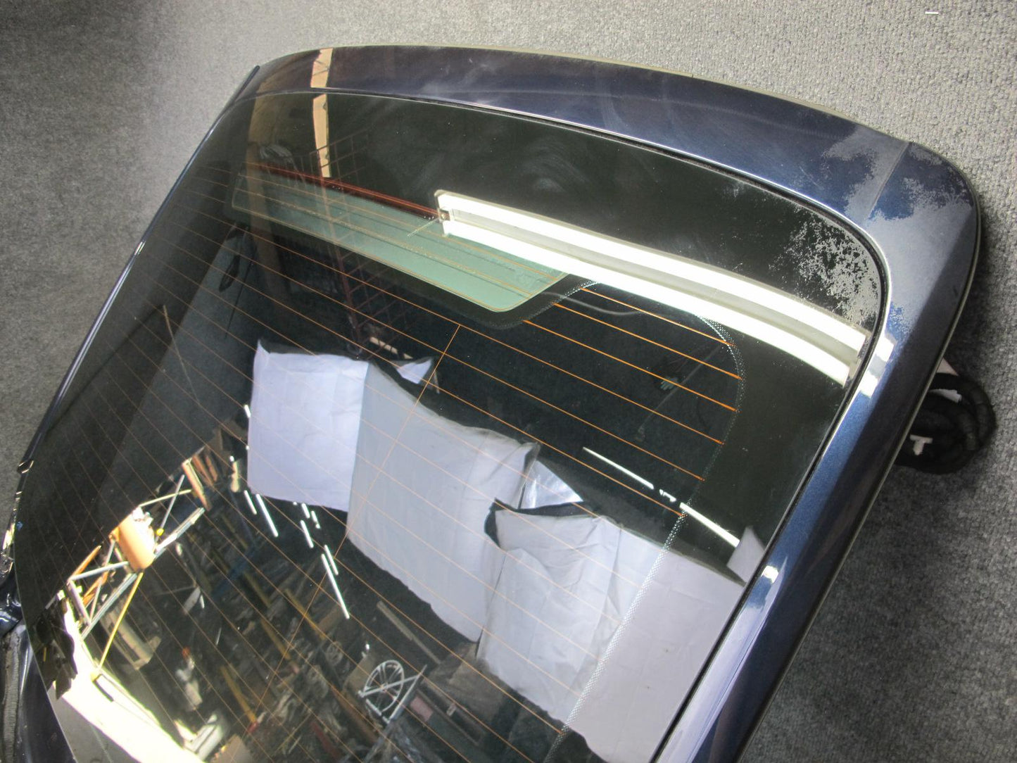 17-23 Porsche Panamera 971 Rear Trunk Lid Tailgate Liftgate Panel w Glass & Trim