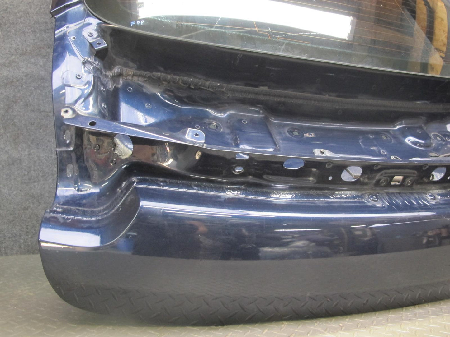 17-23 Porsche Panamera 971 Rear Trunk Lid Tailgate Liftgate Panel w Glass & Trim