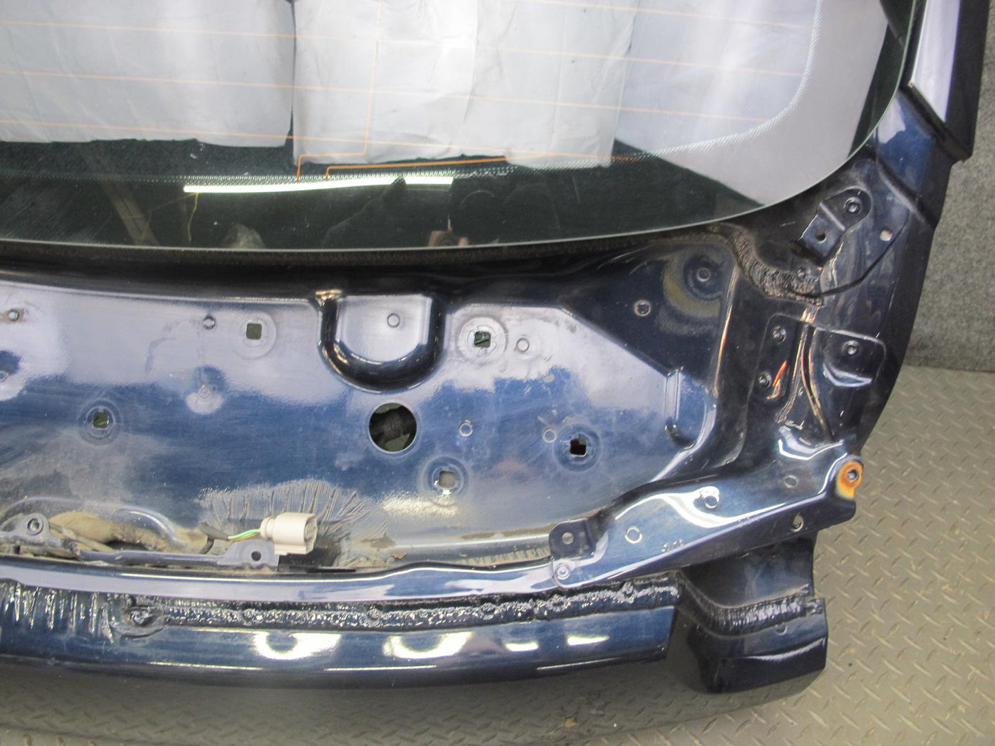 17-23 Porsche Panamera 971 Rear Trunk Lid Tailgate Liftgate Panel w Glass & Trim