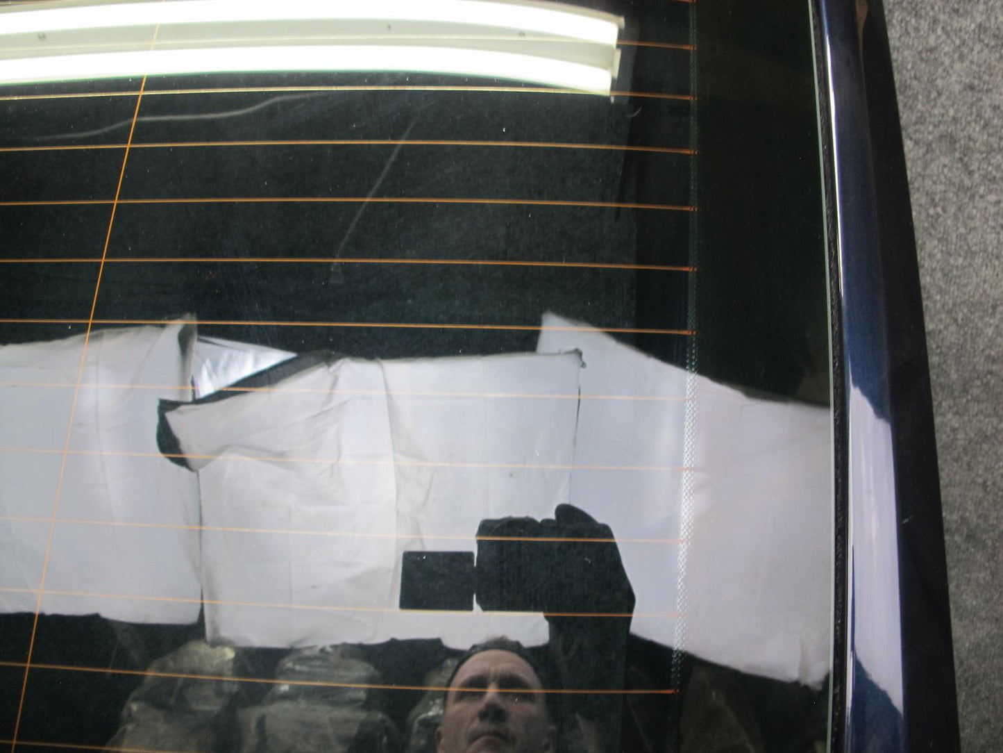 17-23 Porsche Panamera 971 Rear Trunk Lid Tailgate Liftgate Panel w Glass & Trim