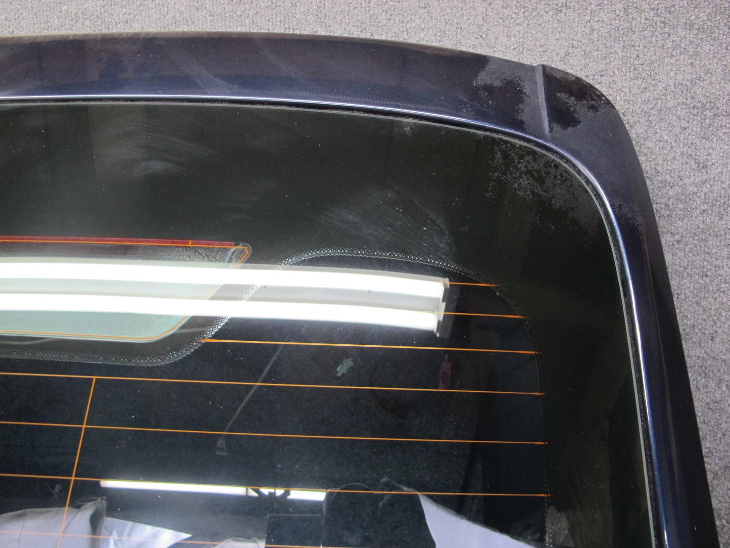 17-23 Porsche Panamera 971 Rear Trunk Lid Tailgate Liftgate Panel w Glass & Trim