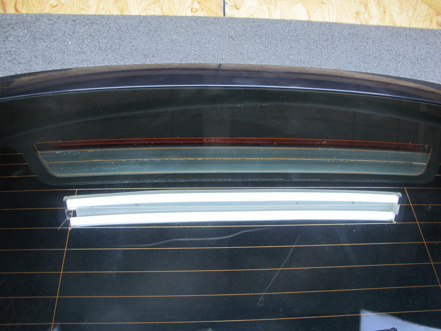 17-23 Porsche Panamera 971 Rear Trunk Lid Tailgate Liftgate Panel w Glass & Trim