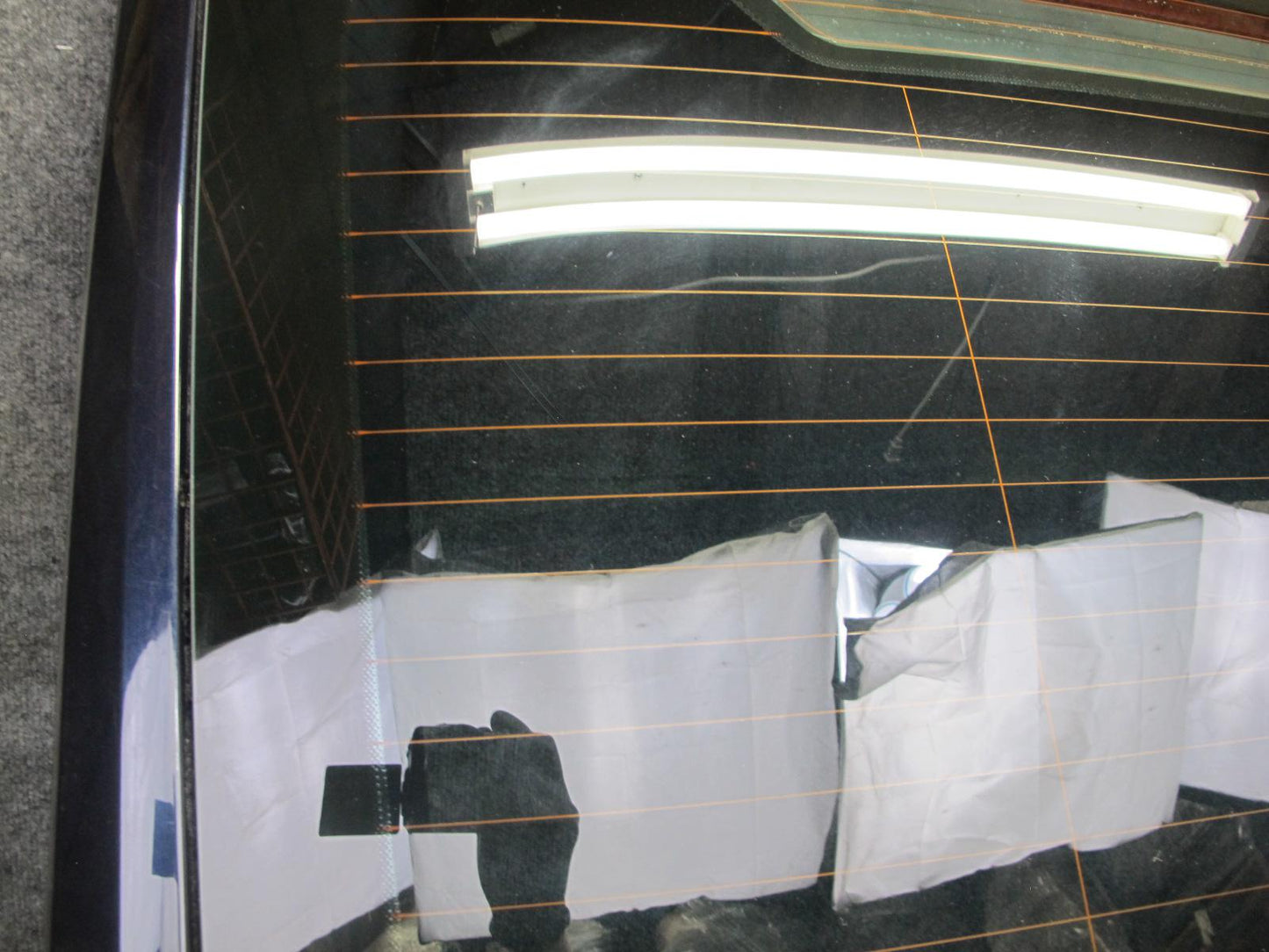 17-23 Porsche Panamera 971 Rear Trunk Lid Tailgate Liftgate Panel w Glass & Trim