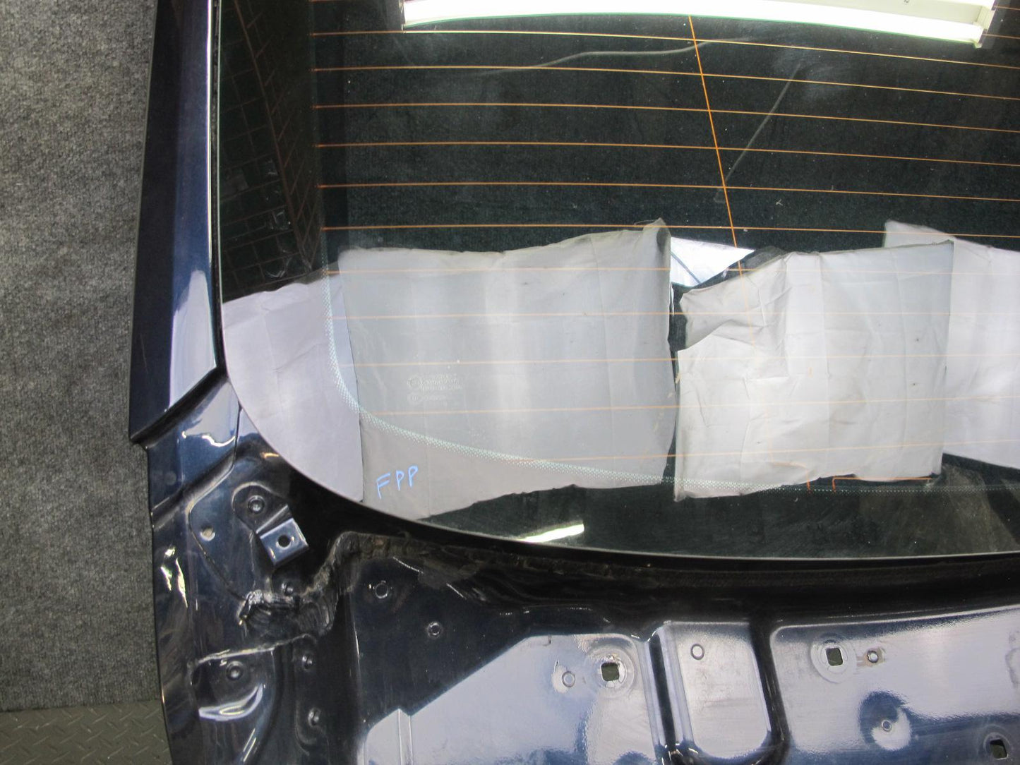 17-23 Porsche Panamera 971 Rear Trunk Lid Tailgate Liftgate Panel w Glass & Trim