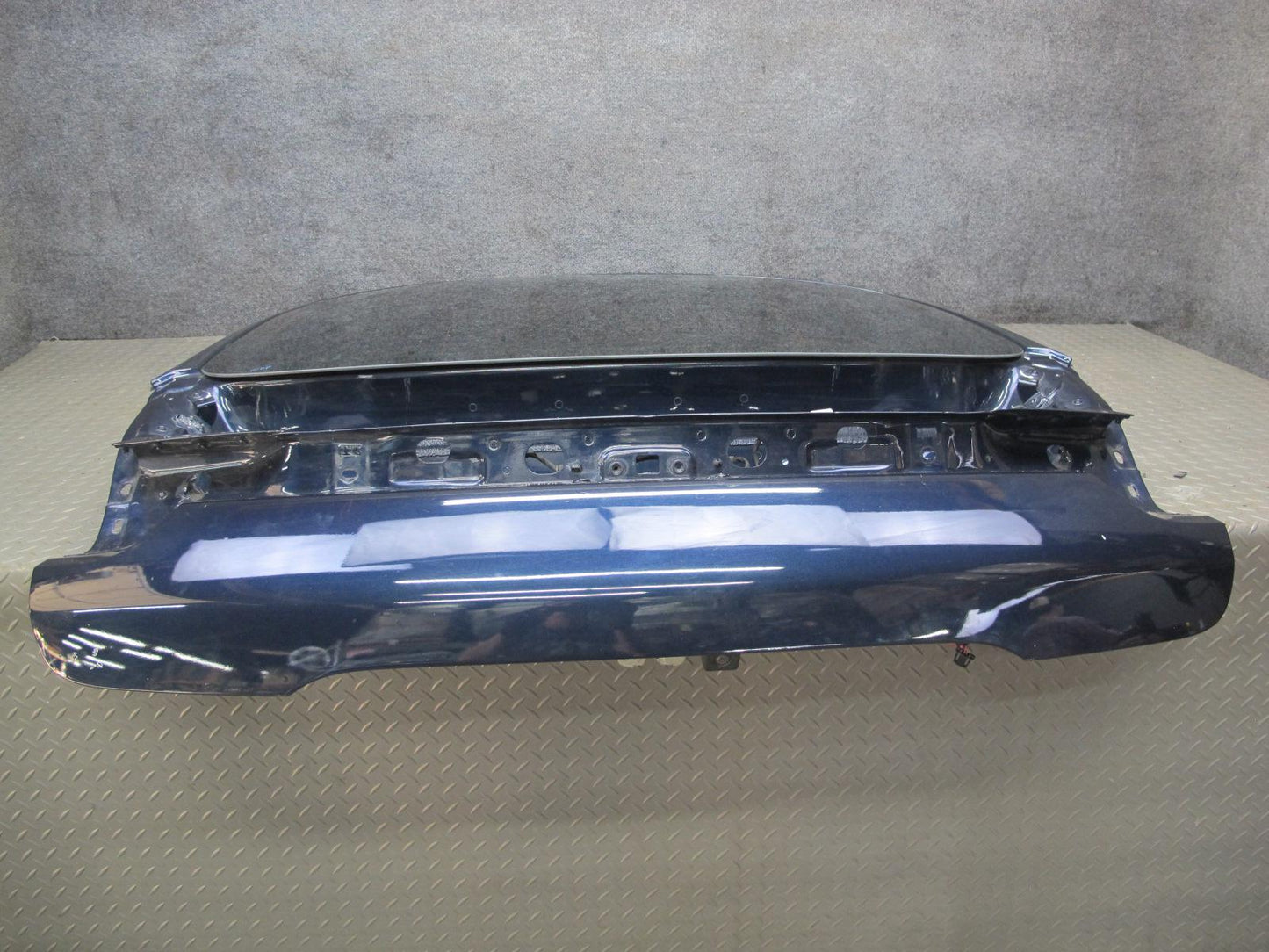 17-23 Porsche Panamera 971 Rear Trunk Lid Tailgate Liftgate Panel w Glass & Trim