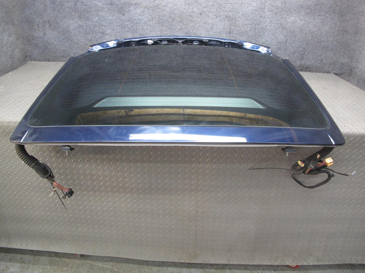 17-23 Porsche Panamera 971 Rear Trunk Lid Tailgate Liftgate Panel w Glass & Trim