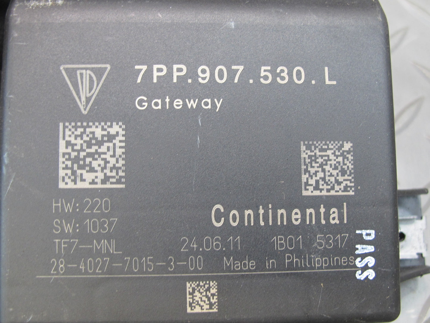 2011-2014 Porsche Cayenne 958 Gateway Control Module Unit 7PP907530L