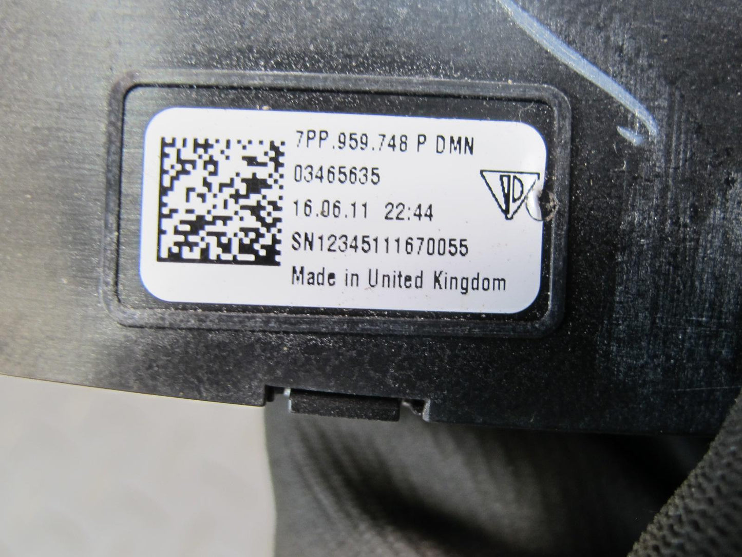 2011-2018 Porsche Cayenne 958 Front Right Side Seat Adjustment Control Switch