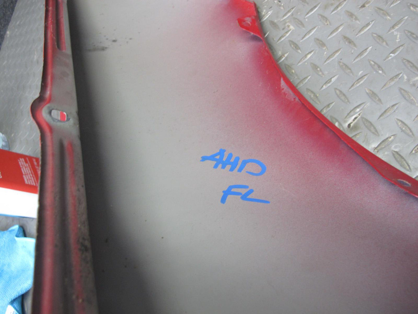 93-97 Honda DEL SOL EH6 Front Left Fender Shell Panel Cover Milano RED OEM