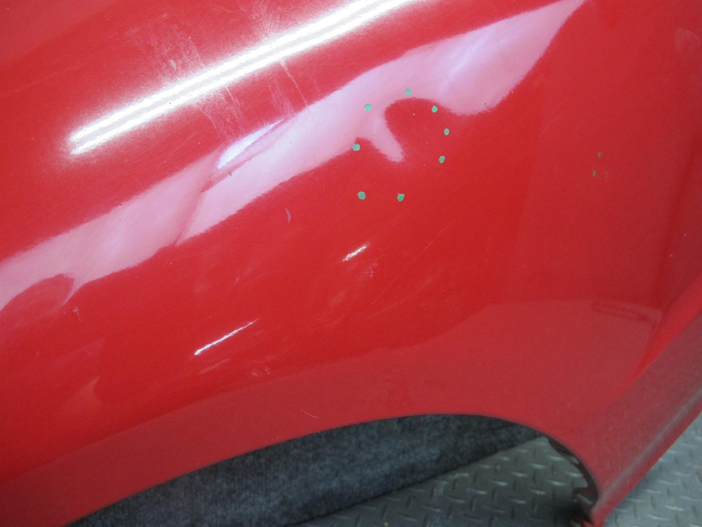 93-97 Honda DEL SOL EH6 Front Left Fender Shell Panel Cover Milano RED OEM