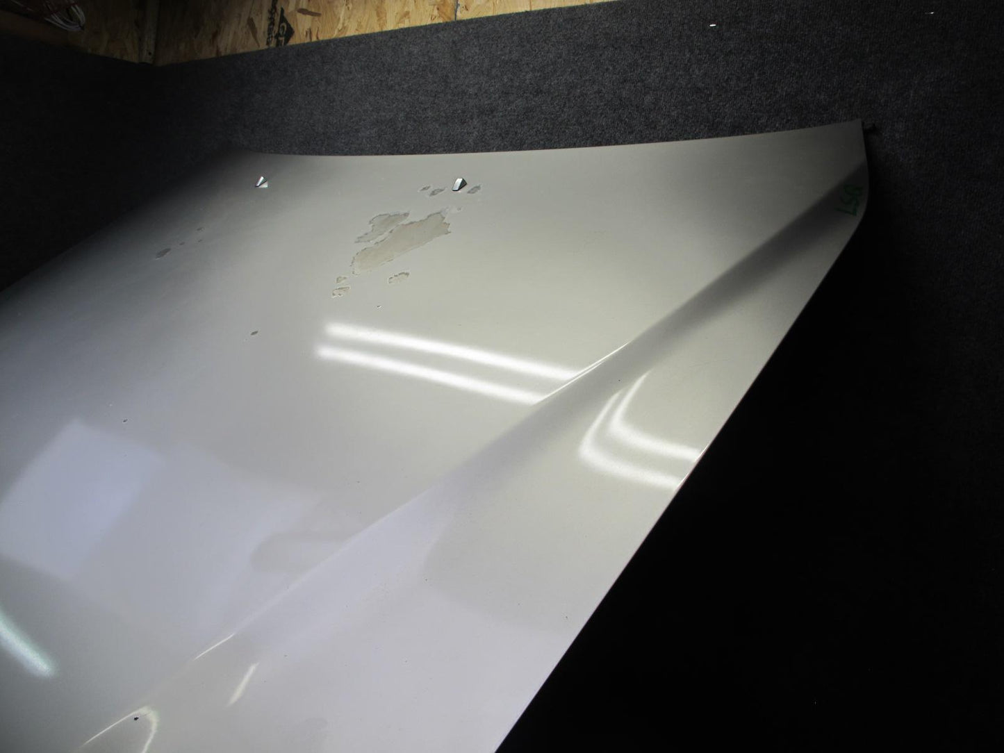 98-00 Lexus LS400 UCF20L Front Hood Bonnet Shell Panel Cover Silver Metallic OEM