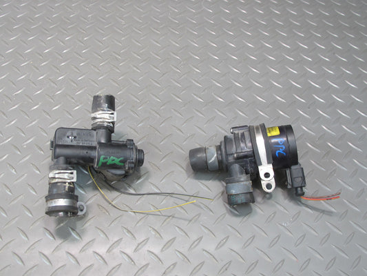 11-14 Porsche Cayenne 958 4.8L Hvac Heater Water Control  Auxiliary Valve Set