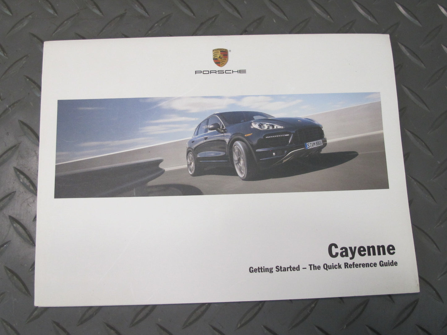 2012 Porsche Cayenne 958 Owners Operator Book Manual Guide Set W/ Case Set