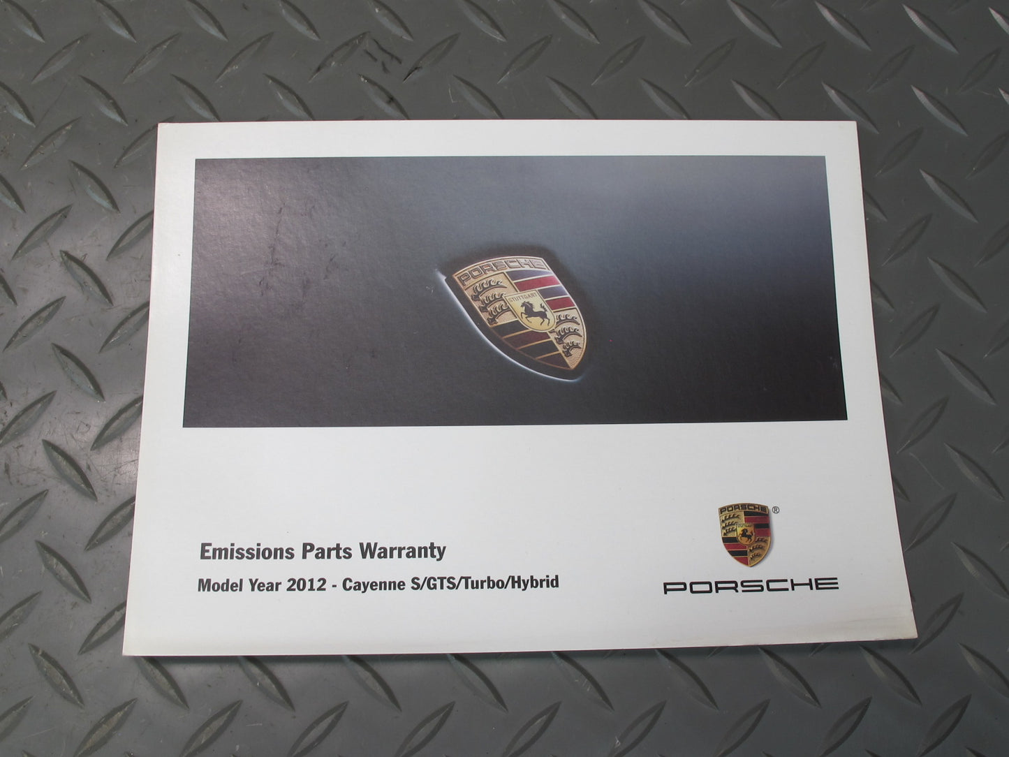 2012 Porsche Cayenne 958 Owners Operator Book Manual Guide Set W/ Case Set