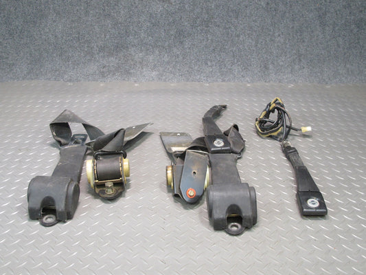 77-78 DATSUN NISSAN 280ZX FRONT RIGHT & LEFT SIDE SEATBELT RETRACTOR SET OEM