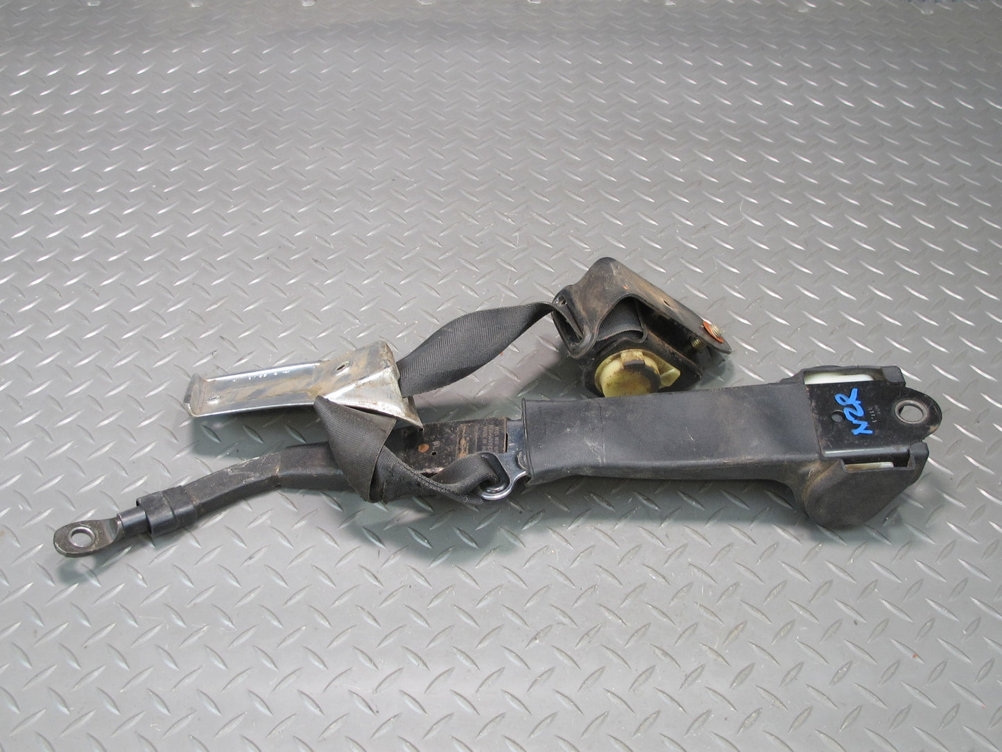 77-78 DATSUN NISSAN 280ZX FRONT RIGHT & LEFT SIDE SEATBELT RETRACTOR SET OEM