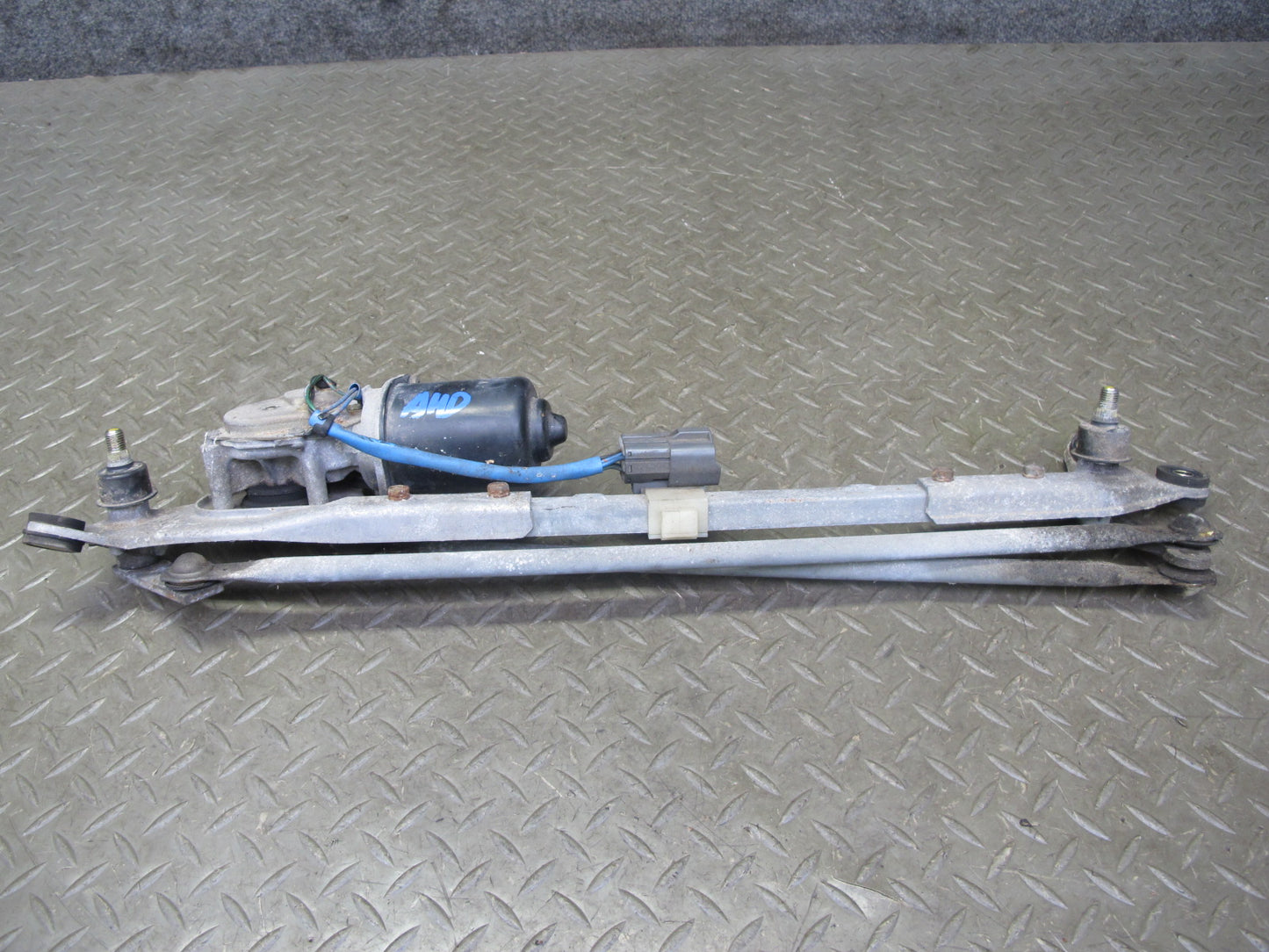 93-97 Honda DEL SOL Front Windshield Wiper Transmission Linkage w Motor OEM