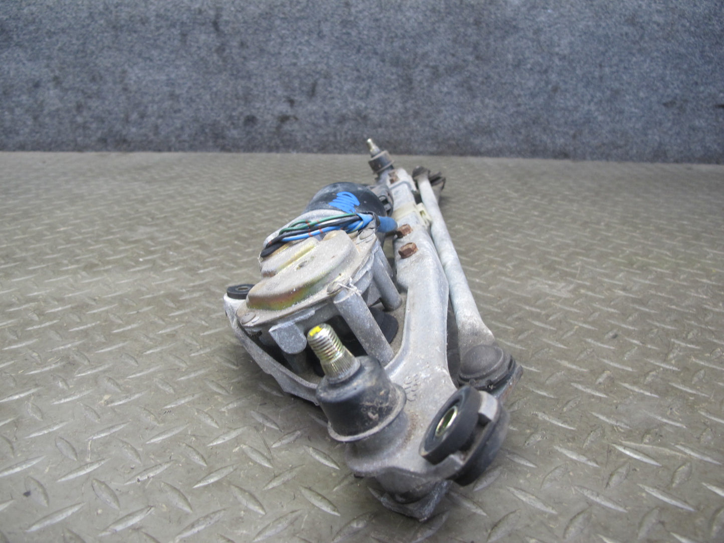 93-97 Honda DEL SOL Front Windshield Wiper Transmission Linkage w Motor OEM