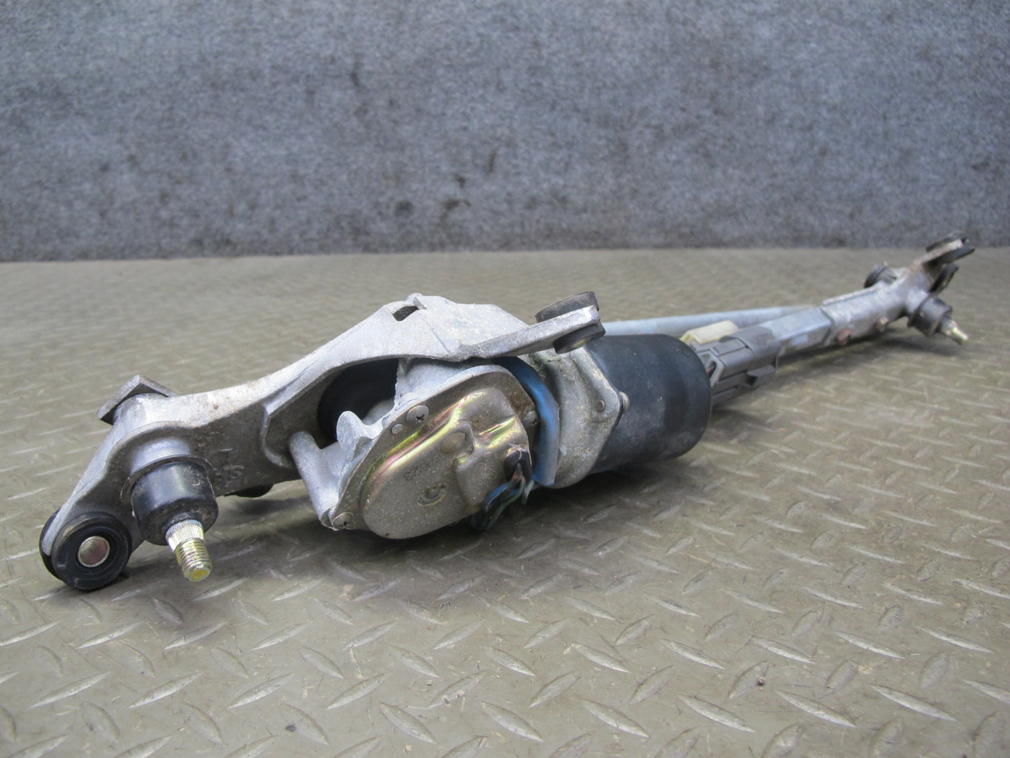 93-97 Honda DEL SOL Front Windshield Wiper Transmission Linkage w Motor OEM