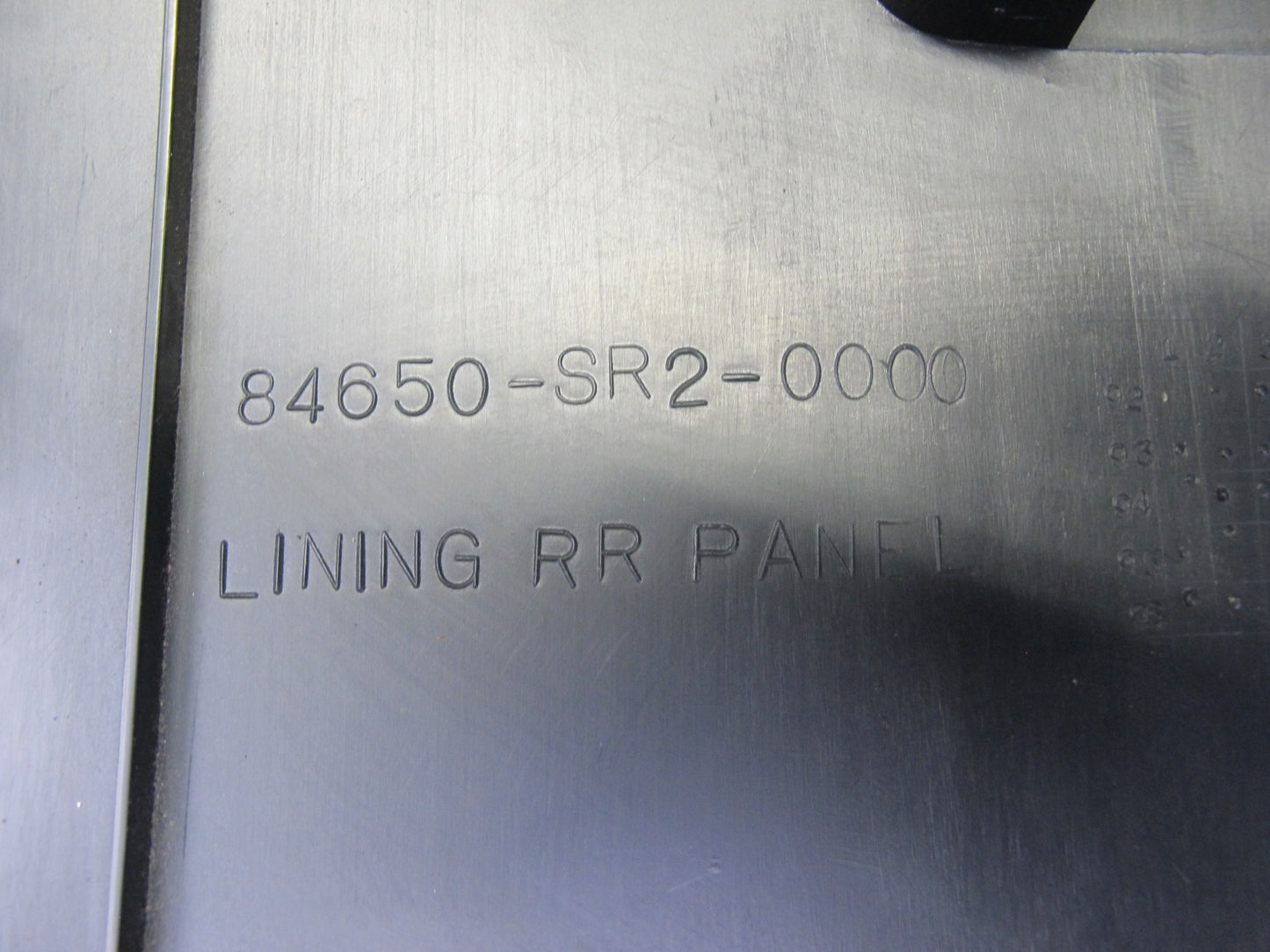 93-97 Honda DEL SOL EH6 Interior Rear Center Trim Cover Panel OEM