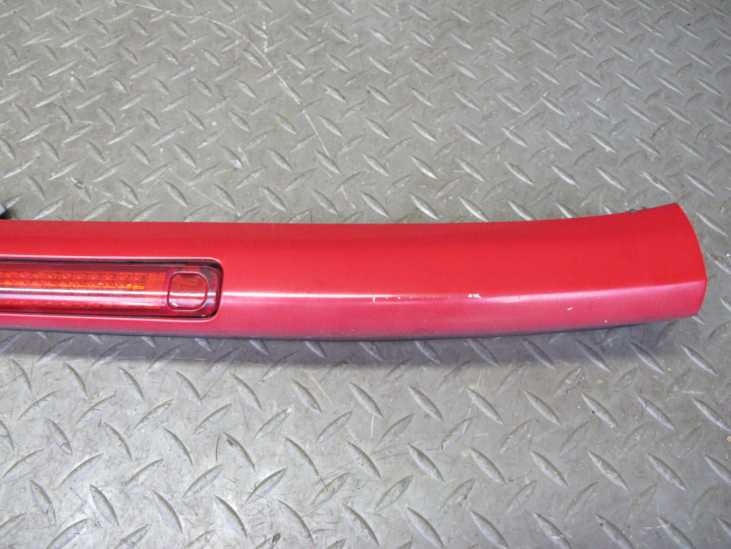 93-97 Honda DEL SOL Rear Upper Roof Trim Garnish Panel RED w 3RD Brake Light OEM