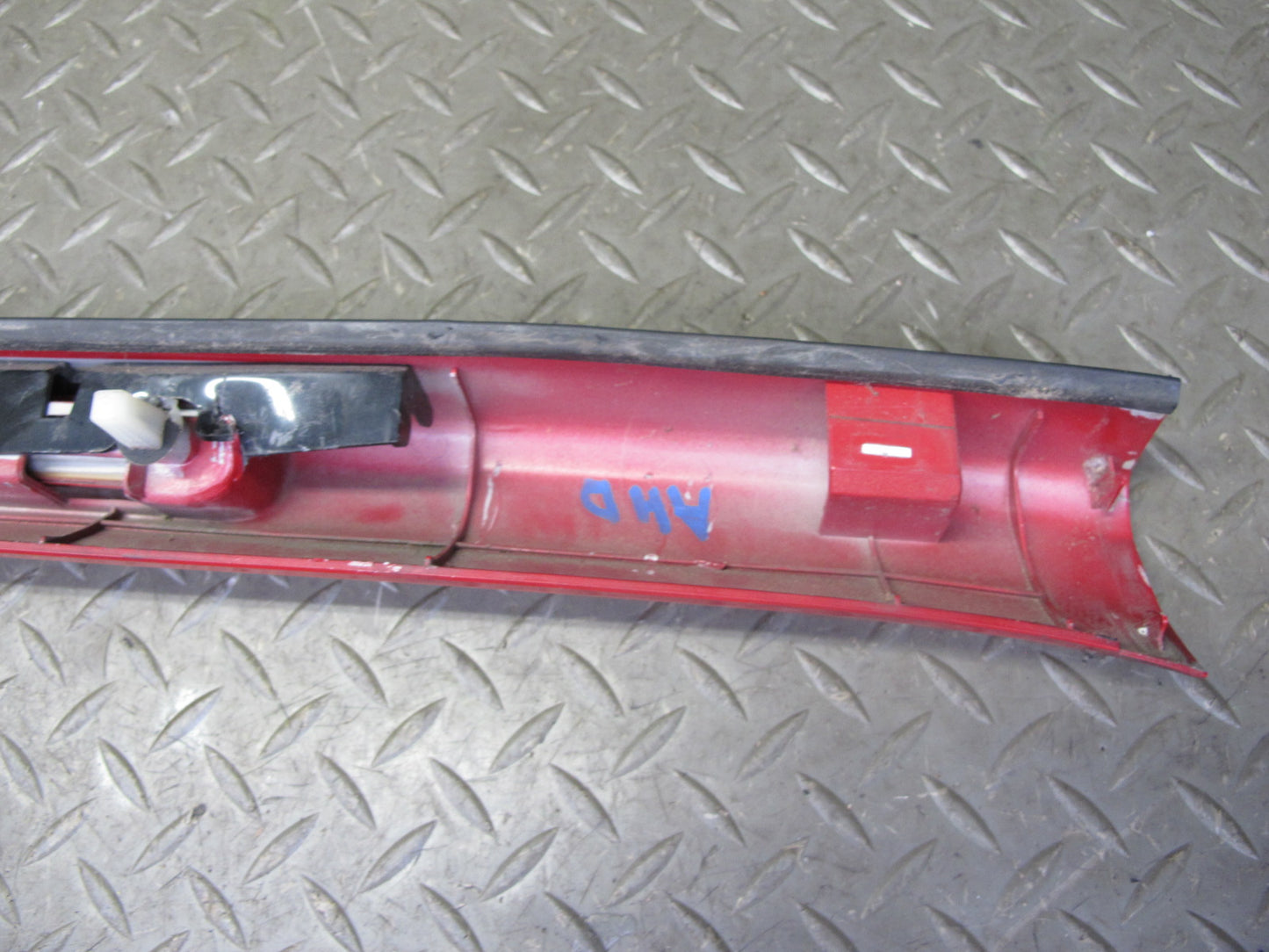 93-97 Honda DEL SOL Rear Upper Roof Trim Garnish Panel RED w 3RD Brake Light OEM