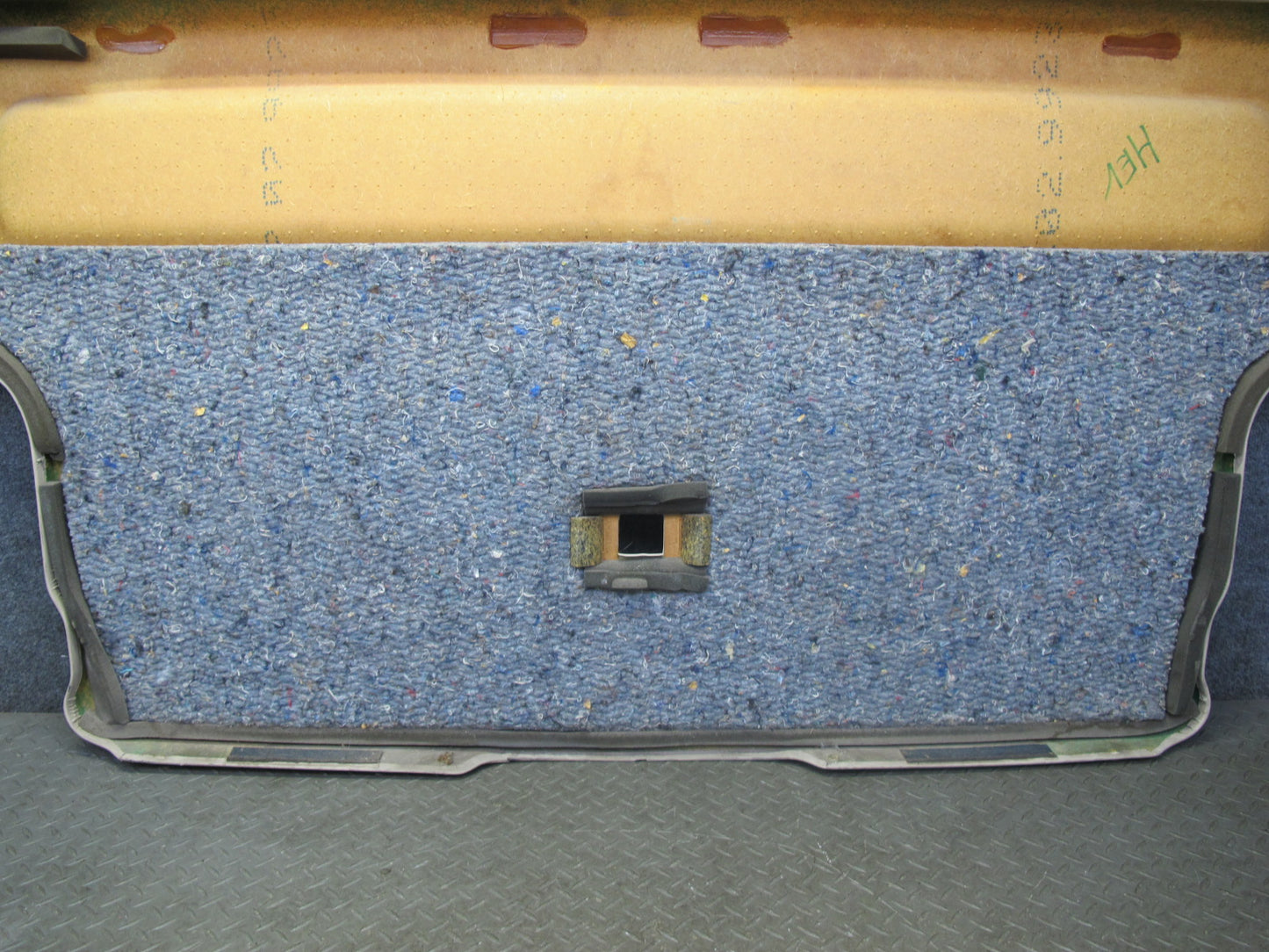 01-03 VW Eurovan T4 Rear Trunk Lid Tailgate Liftgate Trim Cover Panel Beige OEM