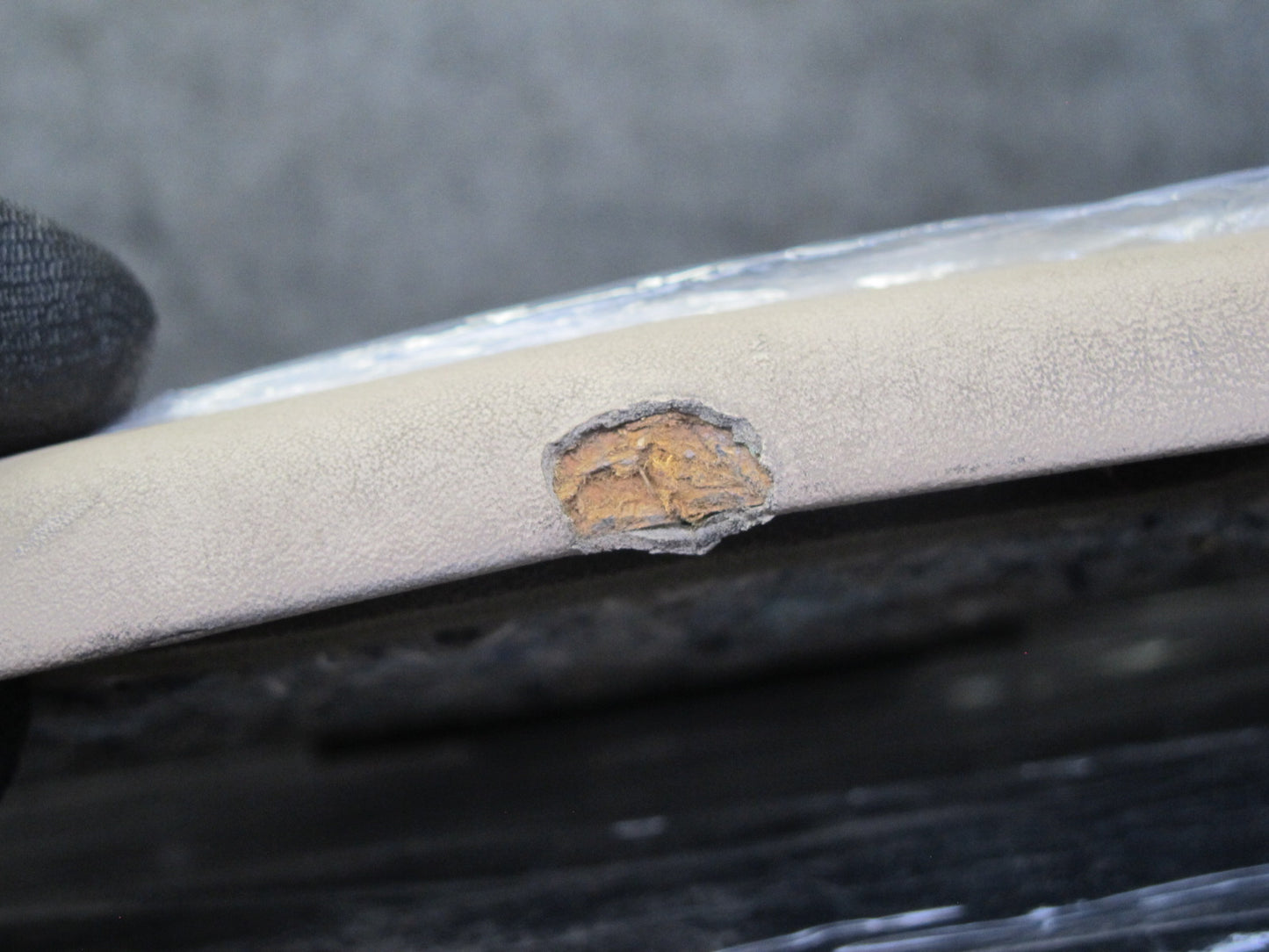 01-03 VW Eurovan T4 Rear Trunk Lid Tailgate Liftgate Trim Cover Panel Beige OEM