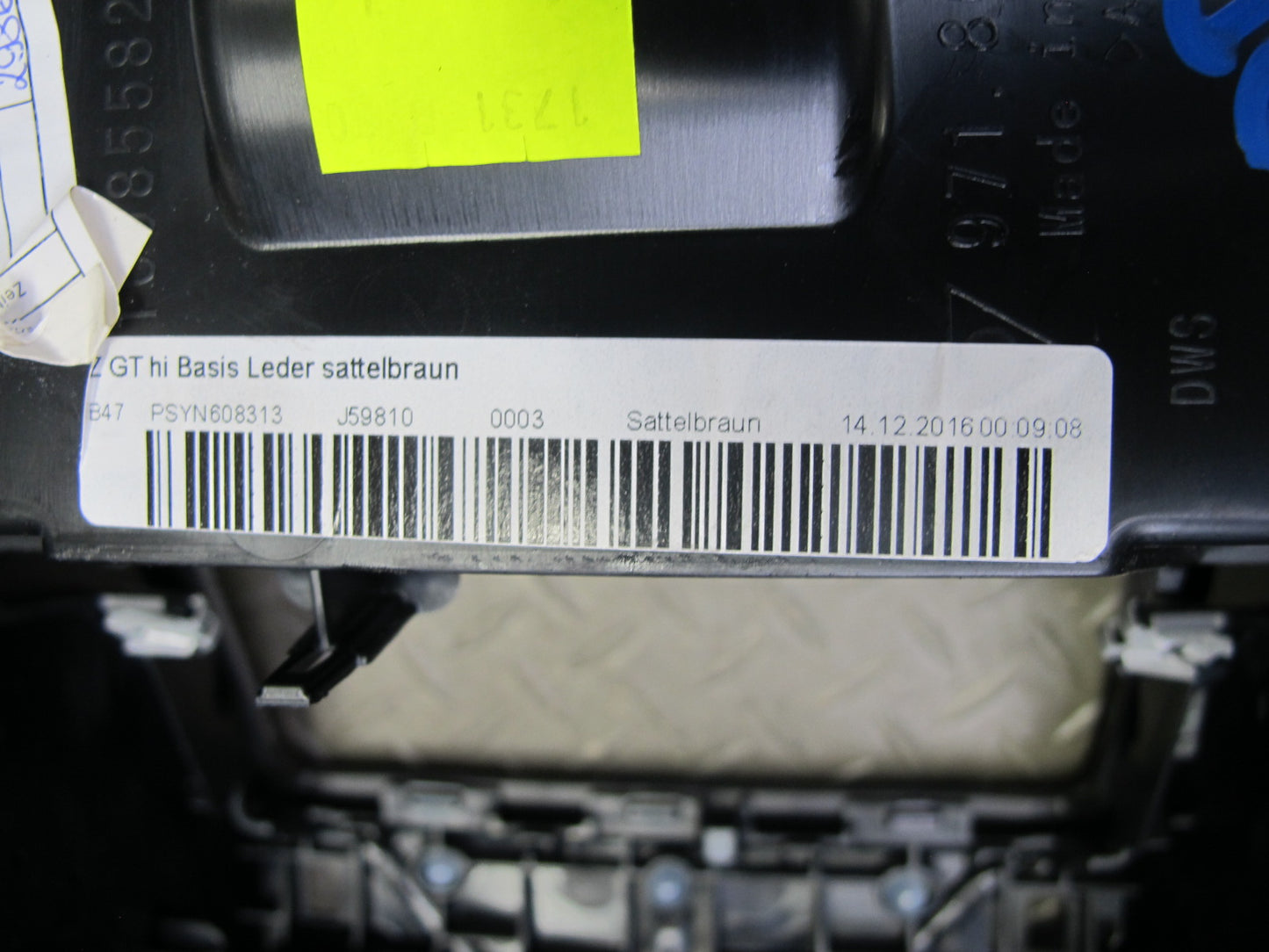 17-23 Porsche Panamera 971 Rear Center Console Trim Cover Panel 971863241