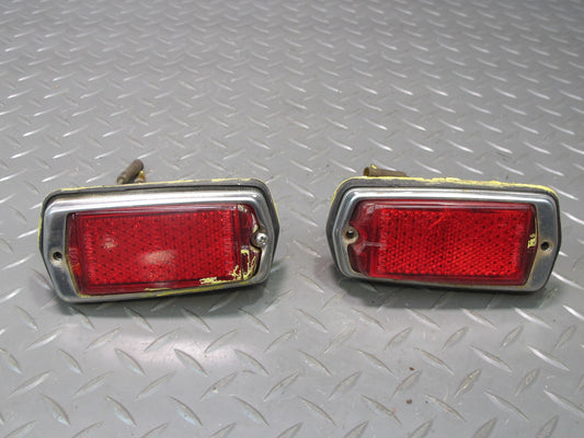 75-78 Datsun S30 280Z Set of 2 Rear Left & Right Side Marker Light Lamp OEM