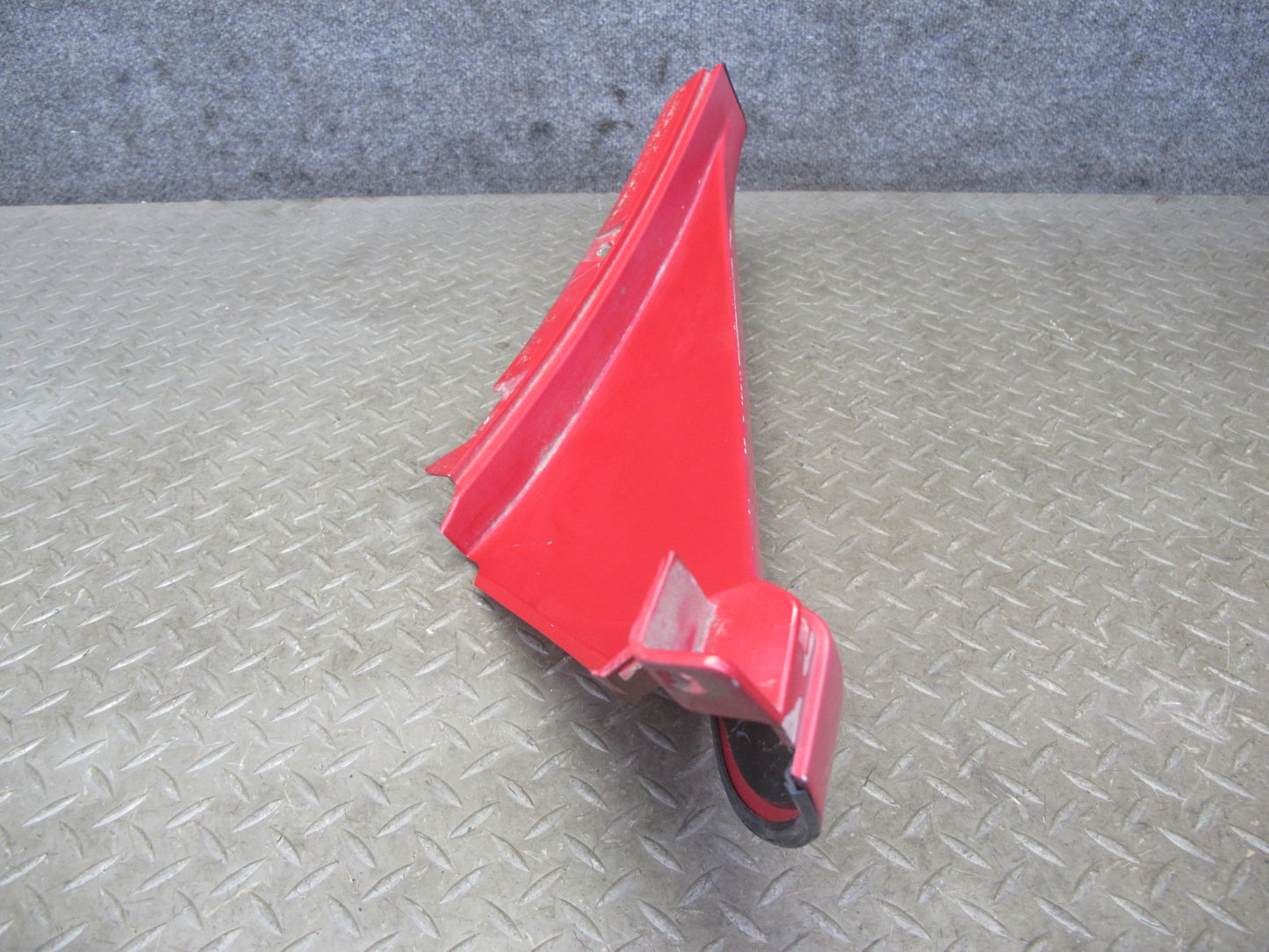 93-97 Honda DEL SOL Rear Left Right Targa TOP Pillar Trim Molding Panel RED OEM