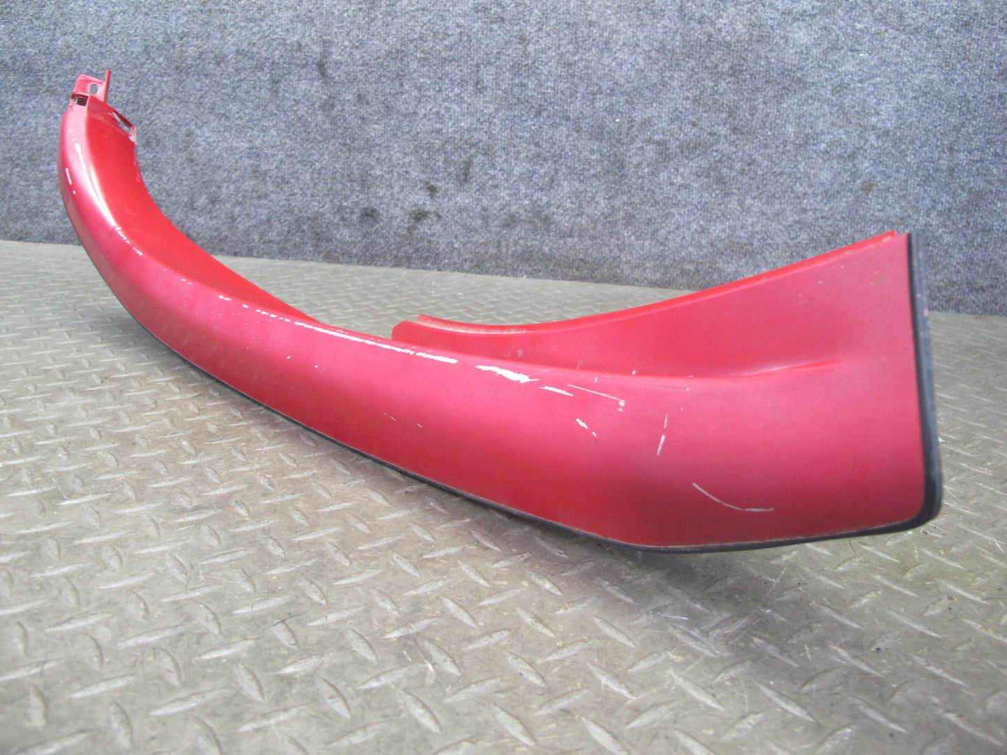 93-97 Honda DEL SOL Rear Left Right Targa TOP Pillar Trim Molding Panel RED OEM