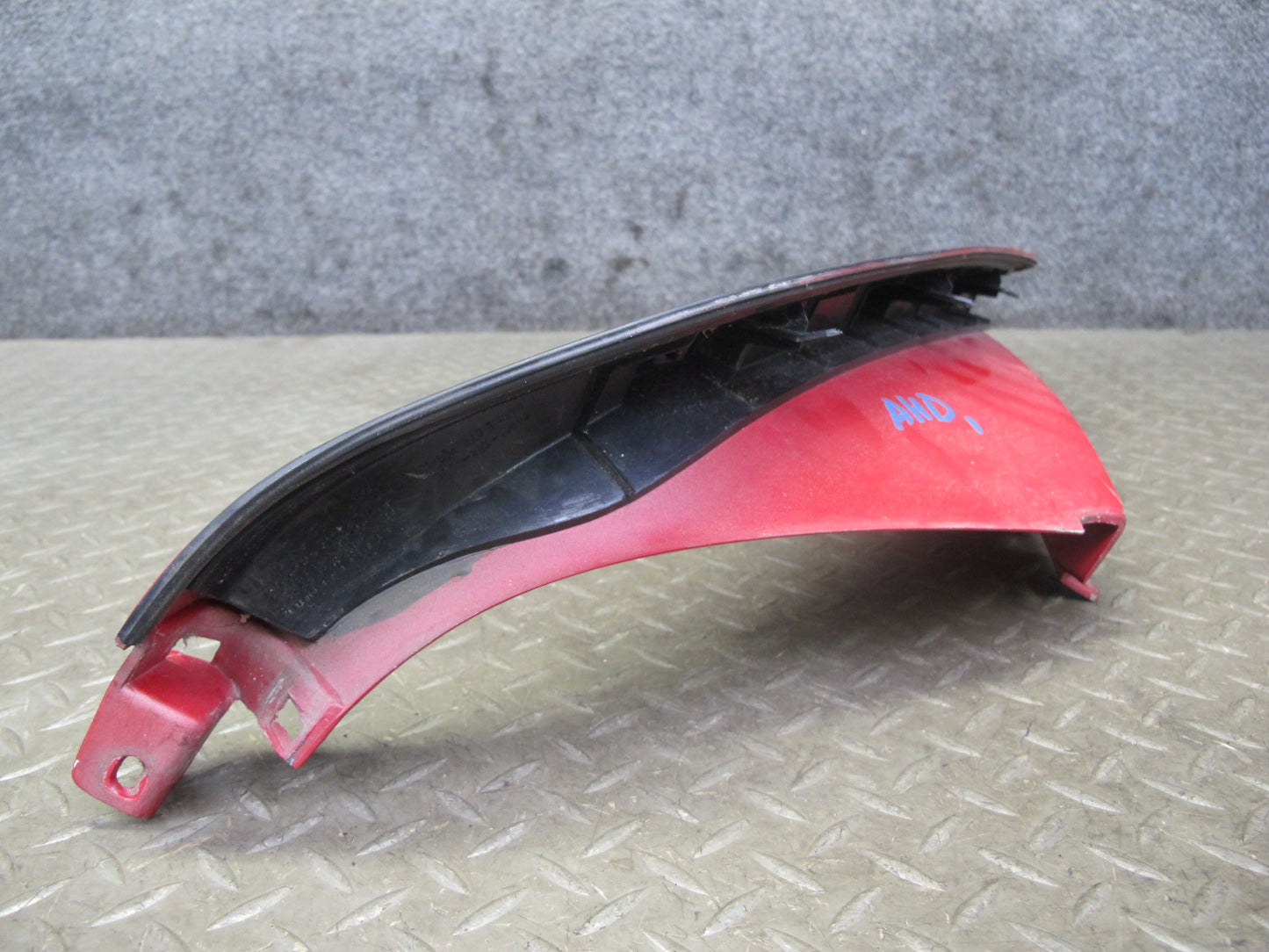 93-97 Honda DEL SOL Rear Left Right Targa TOP Pillar Trim Molding Panel RED OEM