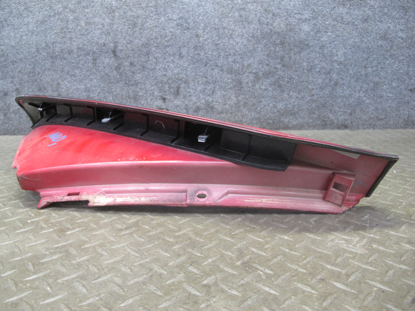 93-97 Honda DEL SOL Rear Left Right Targa TOP Pillar Trim Molding Panel RED OEM