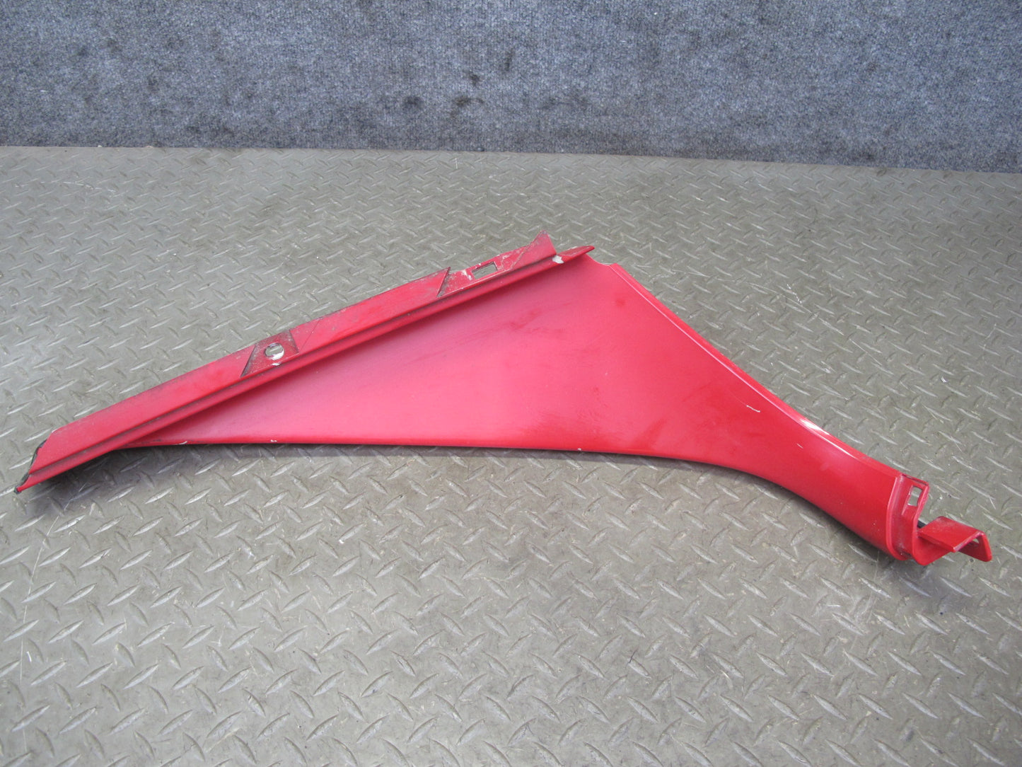 93-97 Honda DEL SOL Rear Left Right Targa TOP Pillar Trim Molding Panel RED OEM
