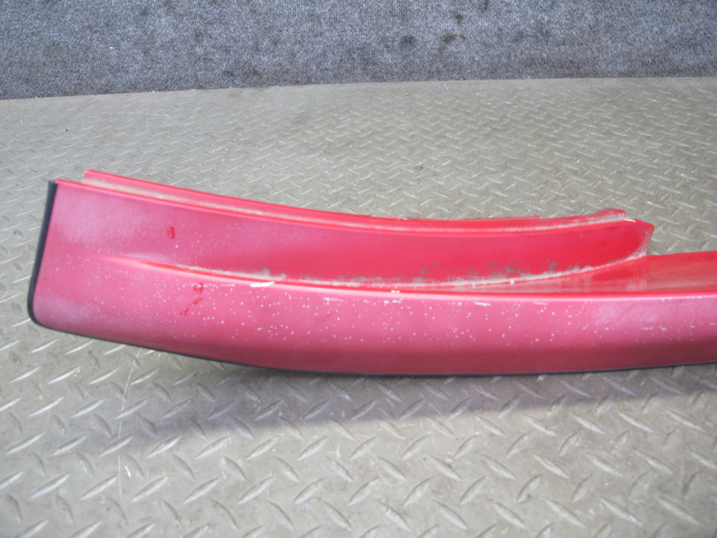 93-97 Honda DEL SOL Rear Left Right Targa TOP Pillar Trim Molding Panel RED OEM