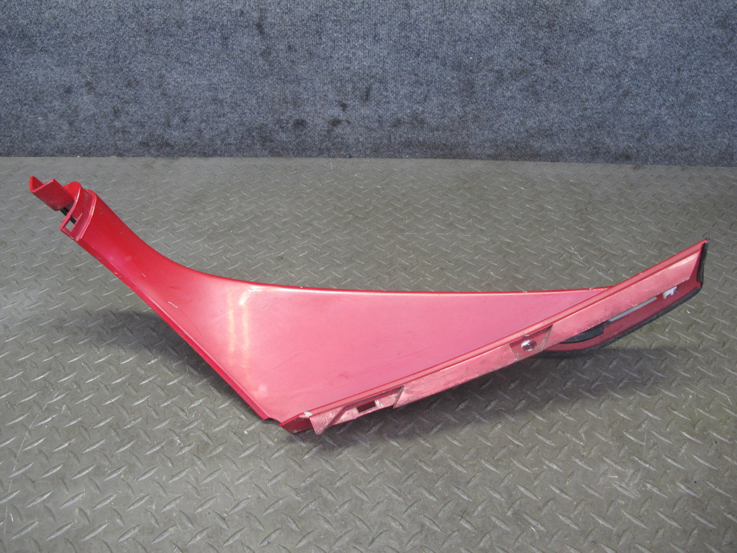 93-97 Honda DEL SOL Rear Left Right Targa TOP Pillar Trim Molding Panel RED OEM