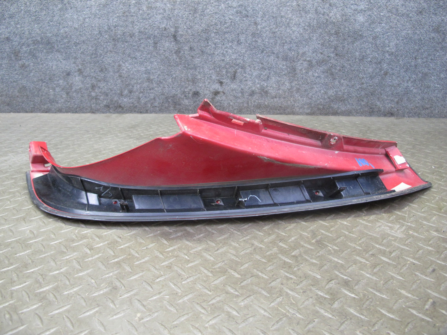 93-97 Honda DEL SOL Rear Left Right Targa TOP Pillar Trim Molding Panel RED OEM